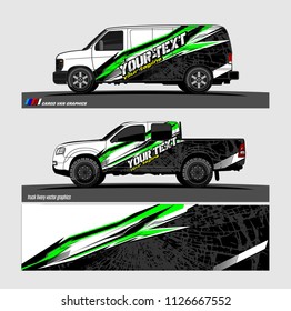 car decal design vector. abstract background livery for vehicle vinyl wrap