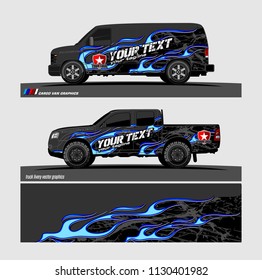 car decal design vector. abstract background for vehicle vinyl wrap