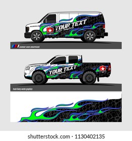 car decal design vector. abstract background for vehicle vinyl wrap