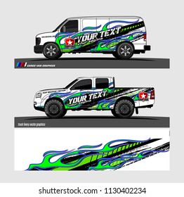 car decal design vector. abstract background for vehicle vinyl wrap