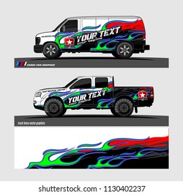 car decal design vector. abstract background for vehicle vinyl wrap