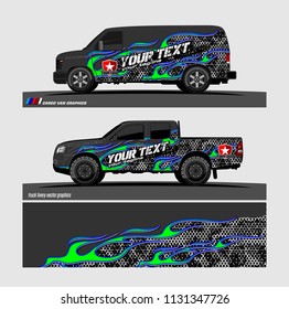 car decal design vector. Abstract flame with modern camouflage background for vehicle vinyl wrap 