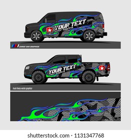 car decal design vector. Abstract flame with modern camouflage background for vehicle vinyl wrap 