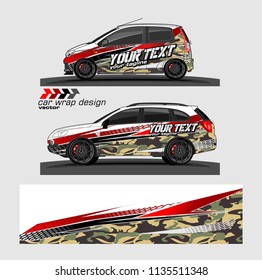 car decal design vector. abstract background for vehicle vinyl wrap