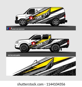 car decal design vector. abstract background for vehicle vinyl wrap