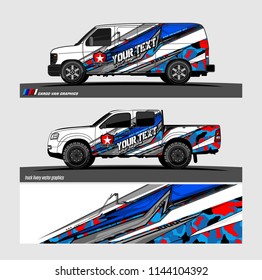 car decal design vector. abstract background for vehicle vinyl wrap