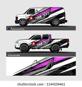 car decal design vector. abstract background for vehicle vinyl wrap