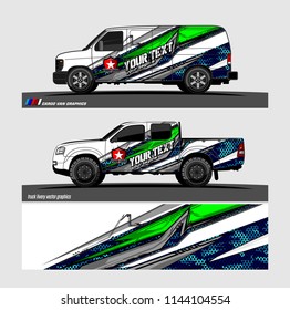 car decal design vector. abstract background for vehicle vinyl wrap