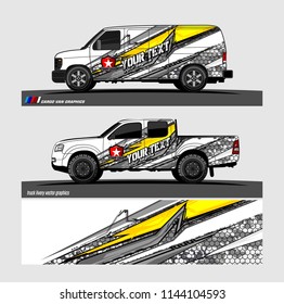 car decal design vector. abstract background for vehicle vinyl wrap