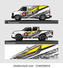 car decal design vector. abstract background for vehicle vinyl wrap