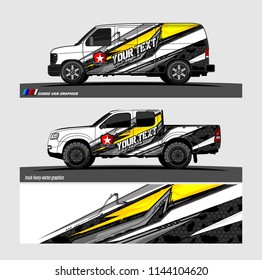 car decal design vector. abstract background for vehicle vinyl wrap