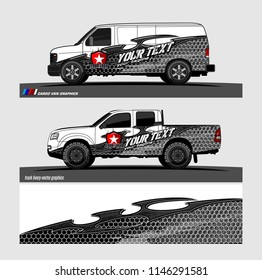 car decal design vector. abstract tribal background for vehicle vinyl wrap