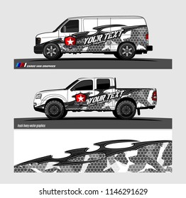 car decal design vector. abstract tribal background for vehicle vinyl wrap
