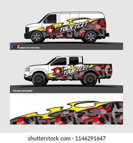car decal design vector. abstract tribal background for vehicle vinyl wrap