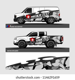 car decal design vector. abstract tribal background for vehicle vinyl wrap