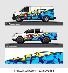 car decal design vector. abstract tribal background for vehicle vinyl wrap