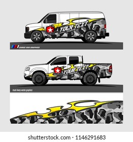 car decal design vector. abstract tribal background for vehicle vinyl wrap