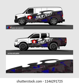car decal design vector. abstract tribal background for vehicle vinyl wrap