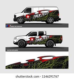 car decal design vector. abstract tribal background for vehicle vinyl wrap