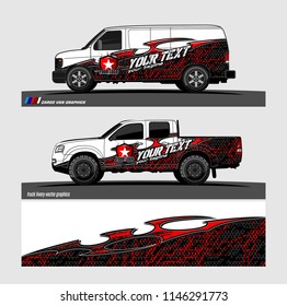 car decal design vector. abstract tribal background for vehicle vinyl wrap