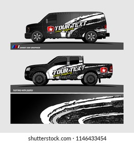 car decal design vector. abstract background for vehicle vinyl wrap