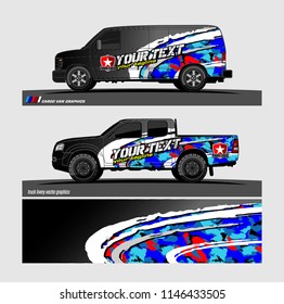 car decal design vector. abstract background for vehicle vinyl wrap