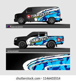 car decal design vector. abstract background for vehicle vinyl wrap