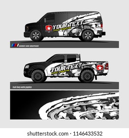 car decal design vector. abstract background for vehicle vinyl wrap