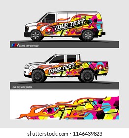 car decal design vector. abstract background for vehicle vinyl wrap