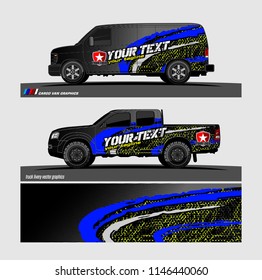 car decal design vector. abstract background for vehicle vinyl wrap
