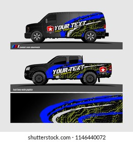 car decal design vector. abstract background for vehicle vinyl wrap