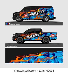 car decal design vector. abstract background for vehicle vinyl wrap