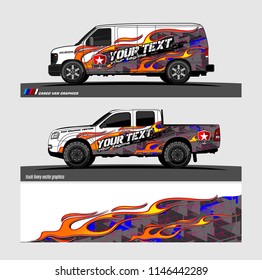 car decal design vector. abstract background for vehicle vinyl wrap