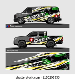 car decal design vector. abstract background for vehicle vinyl wrap