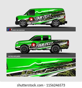 Car decal design vector. abstract background for vehicle wrap