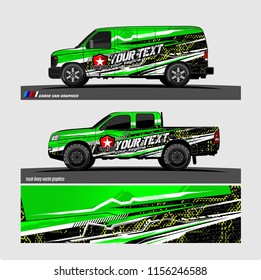 Car decal design vector. abstract background for vehicle wrap