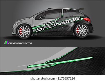 car decal design vector. abstract background for vehicle vinyl wrap