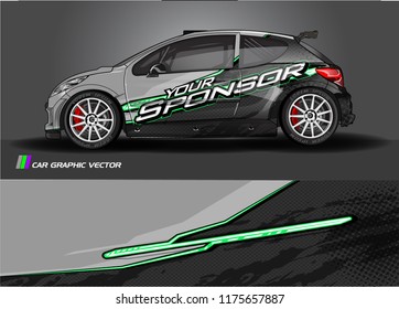 car decal design vector. abstract background for vehicle vinyl wrap