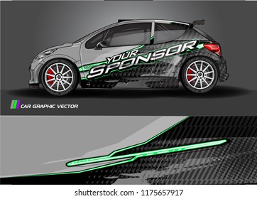 car decal design vector. abstract background for vehicle vinyl wrap