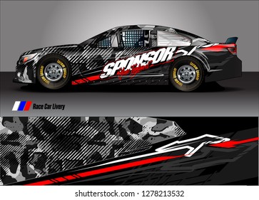 
car decal design vector. abstract background for vehicle vinyl wrap