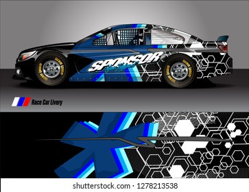 
car decal design vector. abstract background for vehicle vinyl wrap