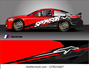 
car decal design vector. abstract background for vehicle vinyl wrap