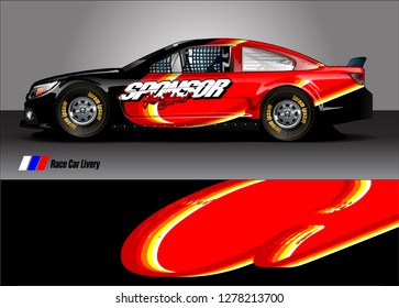 
car decal design vector. abstract background for vehicle vinyl wrap