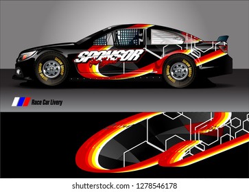 
car decal design vector. abstract background for vehicle vinyl wrap