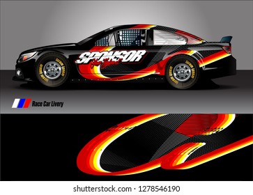 
car decal design vector. abstract background for vehicle vinyl wrap