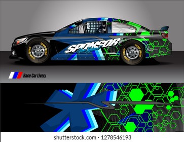 
car decal design vector. abstract background for vehicle vinyl wrap