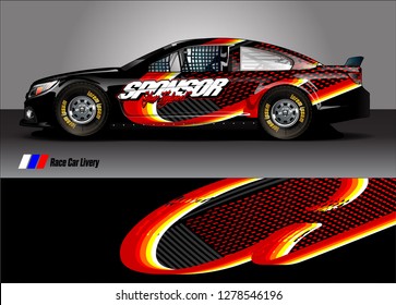 
car decal design vector. abstract background for vehicle vinyl wrap