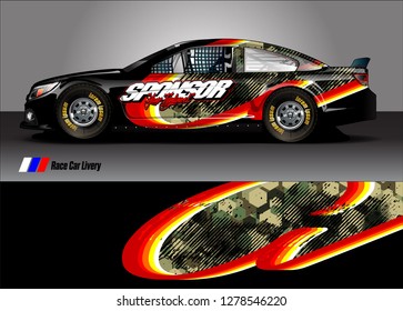 
car decal design vector. abstract background for vehicle vinyl wrap