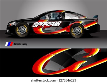 
car decal design vector. abstract background for vehicle vinyl wrap
