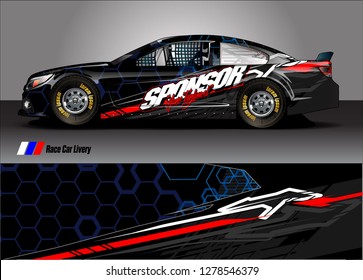 
car decal design vector. abstract background for vehicle vinyl wrap